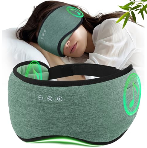 MUSICOZY Bluetooth-Augenmaske, Bambus-Baumwolle