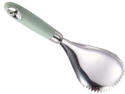 Cuillère À Glace En Acier Inoxydable,Ustensile De Cuisine En Acier Inoxydable Pour Glaces | Accessoire Polyvalent Pour Service De Plat Buffet Restaurant Sundae,Maison