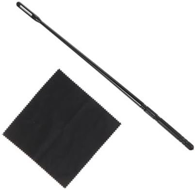 Beaupretty Flöten Reinigungsset mit Stab und Mikrofaser Tuch Leichtes Flötenzubehör aus Langlebigem Material für Querflöte und Piccolo Schonende Innenreinigung Tragbar für Musiker
