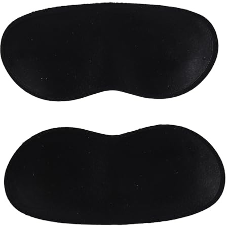 Bosiyrggrl Empuñaduras de Talón para Hombres y Mujeres, Insertos de Cojín Autoadhesivos en el Talón Que Evitan el Deslizamiento, el Roce, las Ampollas y Mejoran el Ajuste del Zapato (Negro)