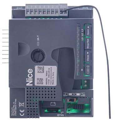 NICE Unité de contrôle RBA4/A SPRBA4 avec Carte électronique pour Road