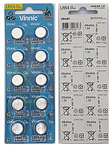 Vinnic Batterien für Vinnic L1131F, 10 Stück