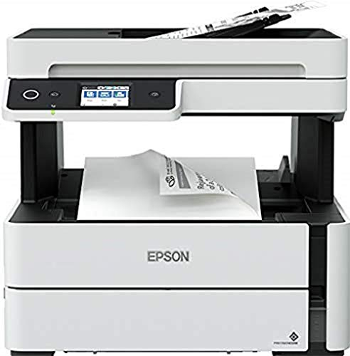 Epson EcoTank ET-M3170 nachfüllbarer 4-in-1-Schwarzweißdrucker (Scanner, Kopierer, Fax, DIN A4, Duplex, ADF, Wi-Fi, Ethernet) großer Tintenbehälter, hohe Reichweite, niedrige Seitenkosten