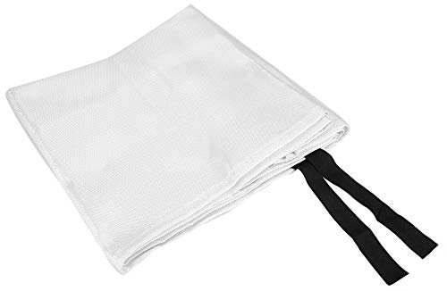 Manta ignífuga reutilizable, manta retardante de extinción de incendios, fibra de vidrio, seguridad, cocina, coche, restaurantes para oficinas, cocinas(1.2mx1.2m)
