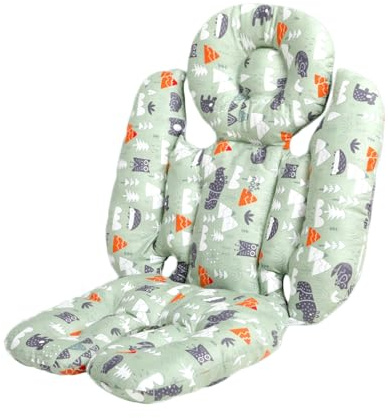 Baby Stroller Cushion High Chair Seat Liners Thick Baby Stroller Pad Car Seat Protector Thicken Universal Padding Liner for Stroller Pram Buggy Pushchair Baby Carrier Car Seat