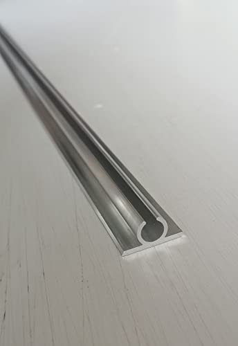 Awning C Rail 1.2m Section aluminium Profile Caravan Motorhome Campervan with D/S tape (1x1.2m)