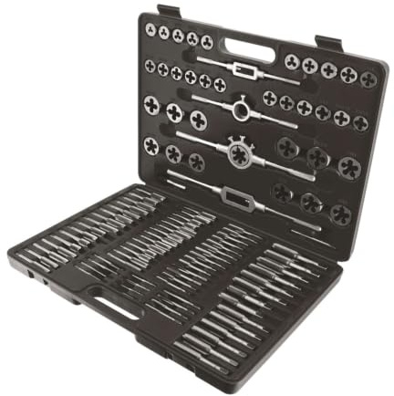 Autobest Coffret tarauds et filières 110 pièces HSS