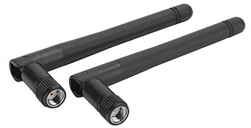 Antena WiFi de Doble Banda 5DBI de Alta Ganancia para Transmisión Estable de Alta Velocidad, Banda Dual 2.4G 5G, Tamaño Pequeño, Resistente y Duradera, Adecuada para Enrutadores