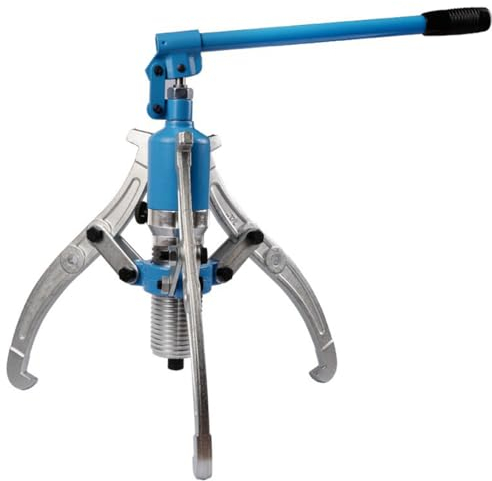 MiBoce Integraler Hydraulischer Lagerabzieher, 5T/10T/20T Hydraulischer Abziehersatz, Mit Verstellbarem 2- Oder 3-Backen-Radlager-Abzieher, Für Mechanische Reparatur Und Abziehen Von Naben