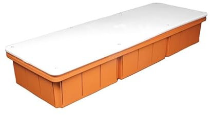 CASSETTA DI DERIVAZIONE DA INCASSO PER PARETI IN MURATURA 480X160X70 COPERCHIO E VITI IP40