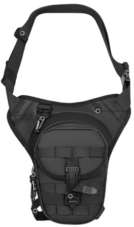 Borsa per cartuccia, Borse per cartuccia, con, impermeabile per equitazione all'aperto con cinghia per gamba, borsa per coscia e fianchi, per equitazione, Attributo singolo,
