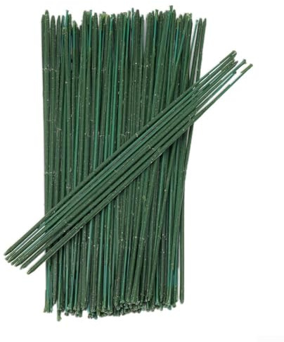 100 künstliche Blumenstiele, perfekt für Blumenarrangements, Handwerk und Dekoration (A)