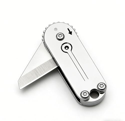 Mini Pocket Box Opener Tool, Small Folding Utility Tool, EDC Package Opener for Everyday Carry, Outdoor & DIY