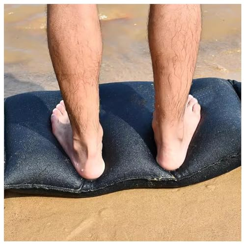 Barreras Autoabsorbentes Contra Inundaciones, Paquete De 10 Sacos De Arena Sin Arena, Saco De Arena Reutilizable De Lona Para Control De Inundaciones, Para Puertas De Garaje(40x80cm)