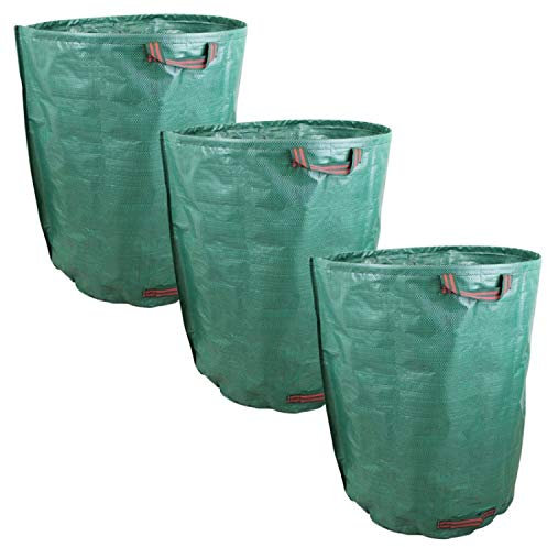 Linxor - Lot de 3 sacs de déchets 300L en PP 150g/m² autoportants