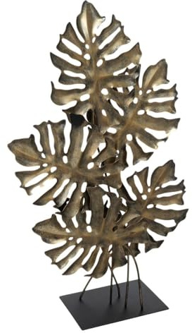 Atmosphera - Deko Blätter Monstera H59 cm - Bronze