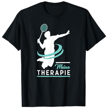 Lustiges Badminton Sprüche Outfit Badmintonspieler Witz T-Shirt