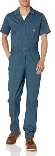 Dickies Herren W Ss Flex Overall, Blau (Airforce Blue), Medium