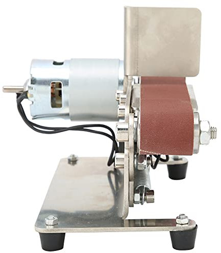 JORAsa Outil de Polissage, Ponceuse à Bande électrique Durable pour Bricolage (895 (200 W))