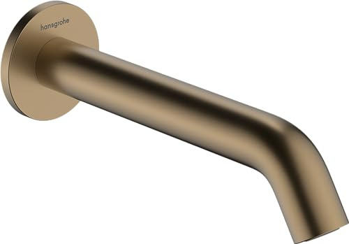 hansgrohe Tecturis S - Badewanneneinlauf, Wanneneinlauf 19,8cm, Badewannenarmatur, Brushed Bronze