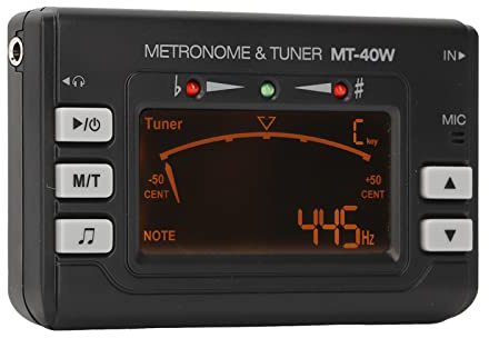 Metronom-Tuner, Großer LED-Bildschirm, Digitaler Metronom-Tuner Für Saxophon, Flöte, Larinette, Blasmusik, Gitarre, Bass, Violine, Ukulele