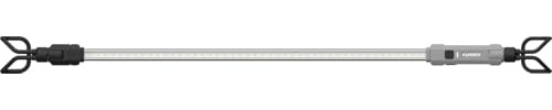 KUNZER PL-2000 Arbeitslampe, LED-Technik und flexiblem Schwanen-Hals, 3 h | Werkstattleuchte, 2000 lm Lichtstärke, Leuchtdauer, dimmbar, Abmessungen: 1347 x 102 x 55 mm, Gewicht: 1100 g