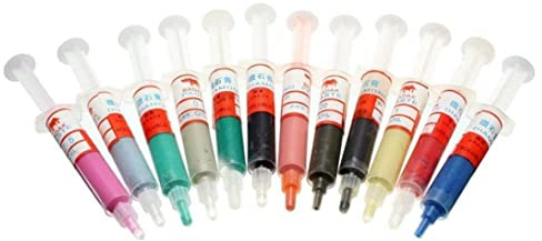 12Pcs Diamond Lapping Paste Polishing Compound Grits 0.5-40 Micron 5 Gram for Fine to Final Polishing