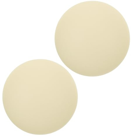UKCOCO 2 Pièces Palets de Hockey sur roulettes Lumineux Palets Pondérés pour Entraînement Hockey Rue et Glace Design Phosphorescent pour Pratique Nocturne Salle et Extérieur