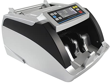 Macchina per contare i soldi, XD-8800 Rilevatore di denaro multi -valuta con banco di denaro UV/mg/ir Bill conta con UV/Mg/IR/DBL/HLF/CHN Rilevamento contraffatto