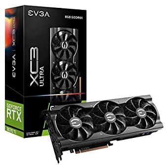 EVGA GeForce RTX 3070 Ti XC3 Ultra Gaming, 08G-P5-3785-KL, 8GB GDDR6X, iCX3 Cooling, ARGB LED, Metall-Rückplatte