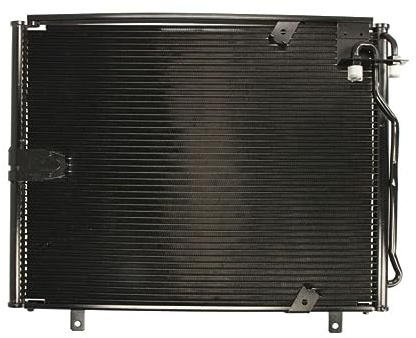 THERMOTEC KTT110091 Condensador aire acondicionado sin secador Compatible con BMW 5 Sedán E34 7 E32 5 Touring E34