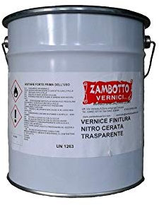 ZAMBOTO LACK Nitro-Finish klar gewachst glänzend oder satiniert für Holz von 1 bis 25 Liter (CBN))