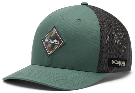 Columbia Unisex-Erwachsene PHG Antlers Netz-ballkappe Baseballkappe, Teich/Hai/Delta Hunter Diamond, XL