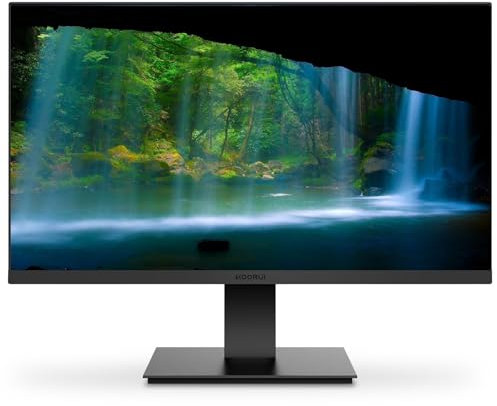 KOORUI G2421V 24 Zoll Gaming Monitor, 1ms 180Hz Fast IPS QHD 2560x1440 PC Bildschirm, HDR400 Adaptive Sync HDMI2.0/DP1.4 VESA 75x75mm