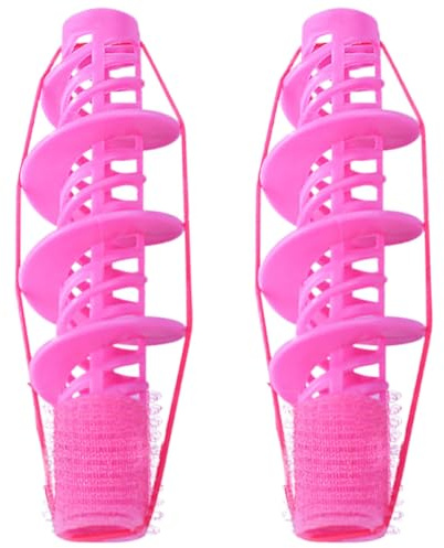 VILLFUL Bigodini Flessibili per Chioma da Donna Set 2 Pezzi in Plastica per Permanente e Styling senza Calore Adatti a Tutti i Tipi di Chioma per Onde e Ricci Naturali a Casa