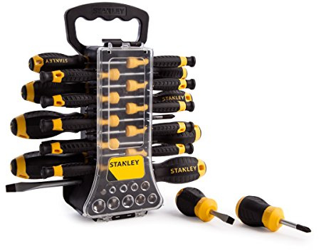 Stanley STHT0-70888 Lot de 51 tournevis Jaune/noir