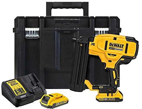 Cloueur de finition 18V 2.0Ah DEWALT - 2 batteries + chargeur + coffret - DCN680D2