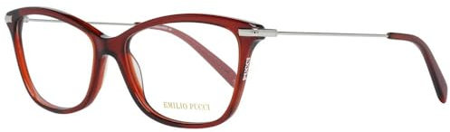 Emilio Pucci Unisex-Erwachsene EP5083 066 54 Brillengestelle, Rot (Rosso LUC)