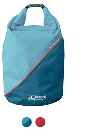 Kurgo K81013 Hunde Futterbeutel, Hundefutter Reisetasche, Hundefutter Tasche, Futterbeutel Hundetraining - Blau, 118 g