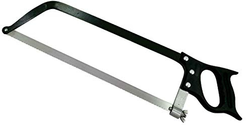 Sega per Macellaio VERNICIATO NERO CON LAMA Acciaio Inox 485 MM Made in Italy