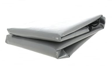 Bâche Haute remorque Lider Robust 32390 réhaussé 60 cm – 207 x 141 x 70 cm – Toile PVC 640g/m² étanche & renforcé – Gris – Fabrication française