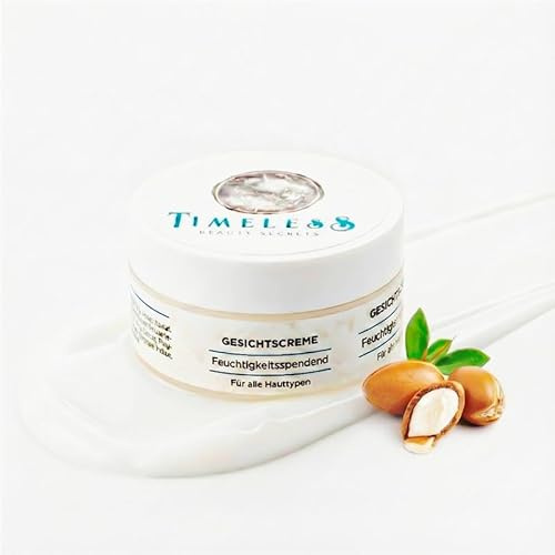 TBS Anti-Aging Tages & Nachtcreme 25g | Anti-Falten, Ayurvedische Nährende & Reparierende Gesichts & Augencreme mit Arganöl, Sheabutter, Ashwagandha & Vitamin E