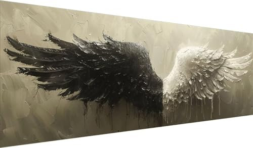 Diamond Painting Erwachsene, Diamant Painting Bilder Flügel, 5D DIY Diamant Malerei Kunst Stickerei Set, Diamant Painting Bilder Erwachsene, Traum Diamond Painting XXL Set für Home Wanddeko 250x100cm
