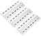 Denmay 33,5 x 12cm Universal Brennerabdeckung Ersatzteile für Enders San Diego, Edelstahl Flammenverteiler 3 Stück