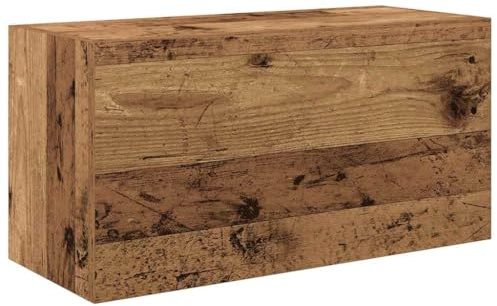 vidaXL Bad-Wandschrank Altholz-Optik 60x25x30 cm Holzwerkstoff