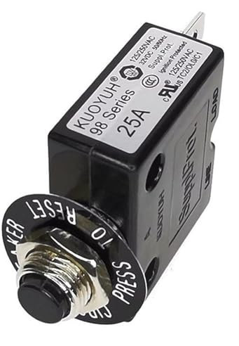 BJWVHGGE Generatore da 25 amp con Interruttore Termico Interruttore Luminoso.