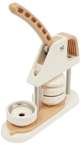 HarBin-Star Druckknopfpresse Set, Buttonmaschine Knopfmachermaschine, DIY Badge Press Machine, 58 mm (2.28in) Badge Punch Press Set, für Ansteckern, Flaschenöffnern