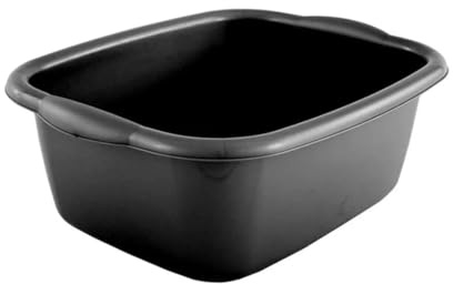Black Rectangular Washing up Bowl