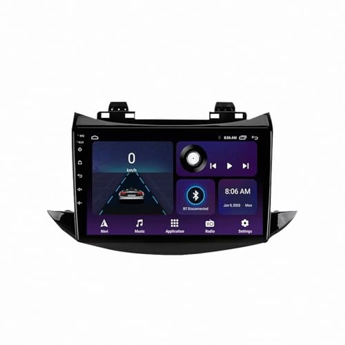 Bilnavigering för Chevrolet Tracker Trax 2016-2019 Bärbar Livenavigering, Biluppspelning, Spegellänk, Musik Och Videospelare Siri/Airplay/Aux/Fm/Radio, 4 Kärna 1G＋32G
