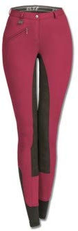 WALDHAUSEN ELT Reithose Fun Sport Kindergrösse 176, Kirsche/schwarz